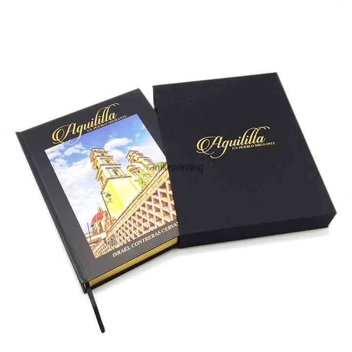 Hot Stamping Hardcover Book Wit